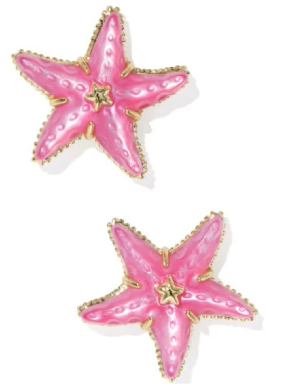 KATE SPADE NEW YORK ♠️ 🩷 Pink Starfish Earrings ⭐️